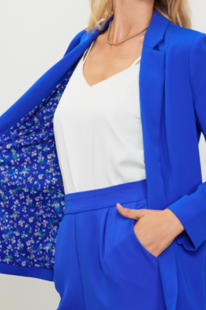 Talk About It Classic Pocketed Blazer