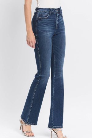Elena Super High Rise Bootcut Jeans